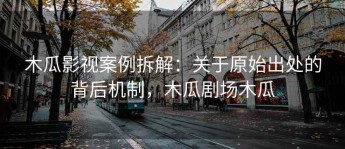 木瓜影视案例拆解：关于原始出处的背后机制，木瓜剧场木瓜