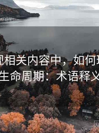 神马影视相关内容中，如何理解谣言生命周期：术语释义